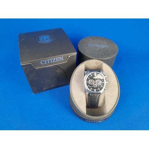 275 - Boxed Citizen Eco-Drive Quartz Wrist Watch GN-4-S