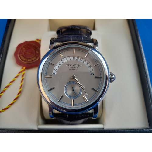 179 - Boxed Swan & Edgar Automatic Gents Wrist Watch - serial no. SE10067508