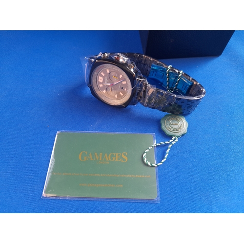 190 - Boxed As New Gamages Limited Edition Vintage Automatic Wrist Watch