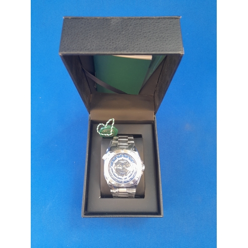 194 - Boxed As New Gamages Limited Edition Moonlander Automatic Wrist Watch with Spare Links