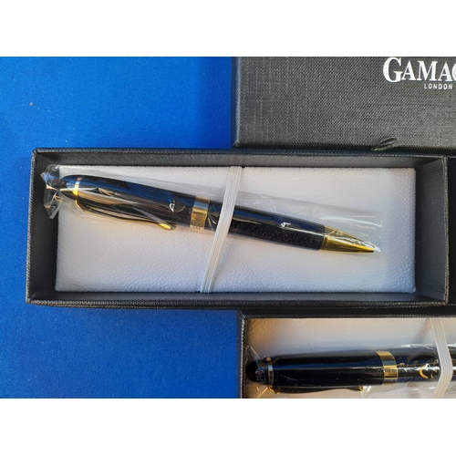 499 - 3 Boxed Gamages Pens