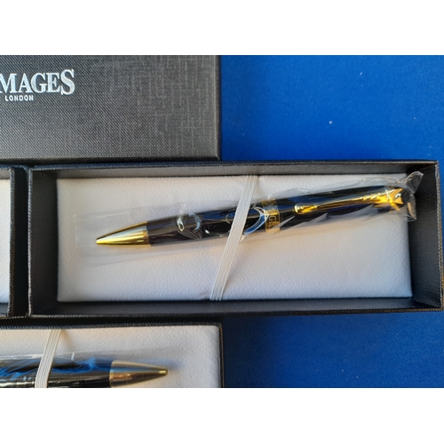 499 - 3 Boxed Gamages Pens