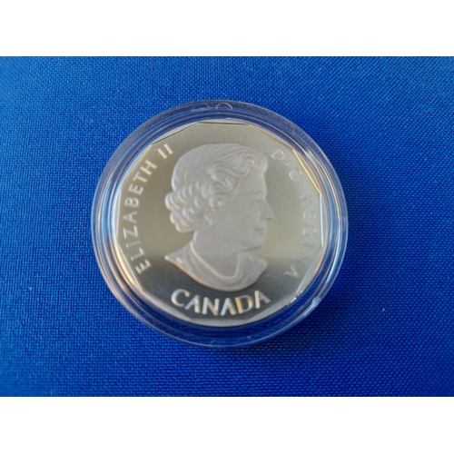 505 - Boxed Royal Canadian Mint Superman $10 Fine Silver Coin – 15.87g nominal metal weight, 34mm diameter