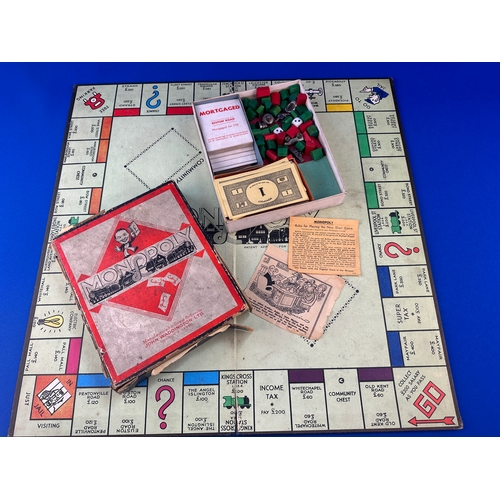 296 - Vintage Monopoly Board Game