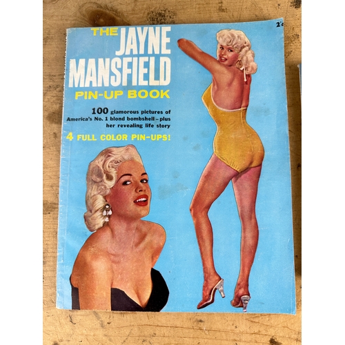 424 - Jayne Mansfield Pin-up Book & September 1948 Lilliput Magazine