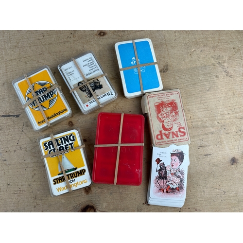 304 - Vintage Top Trumps, Star Trumps & Snap Cards.