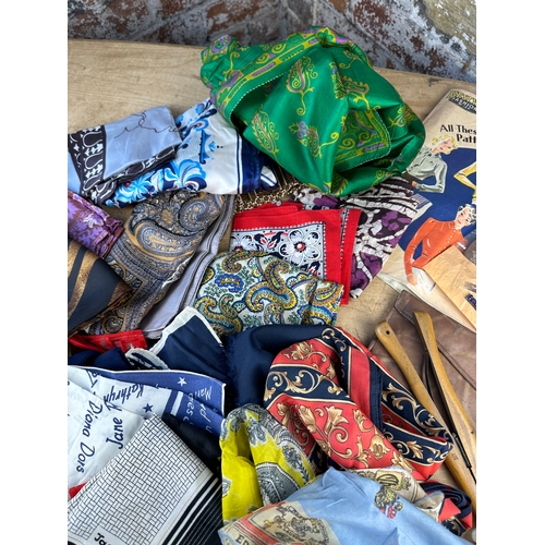 429 - Collection of Vintage Silk Scarves etc.