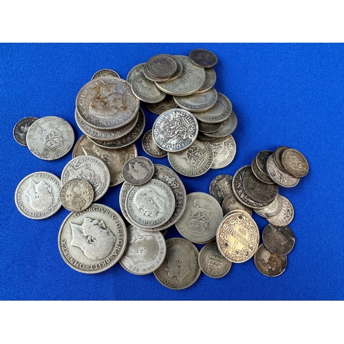 152 - Silver Content Antique Coins 260g