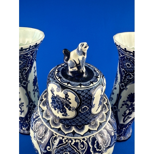 560 - Trio of Villeroy & Boch Delft Items