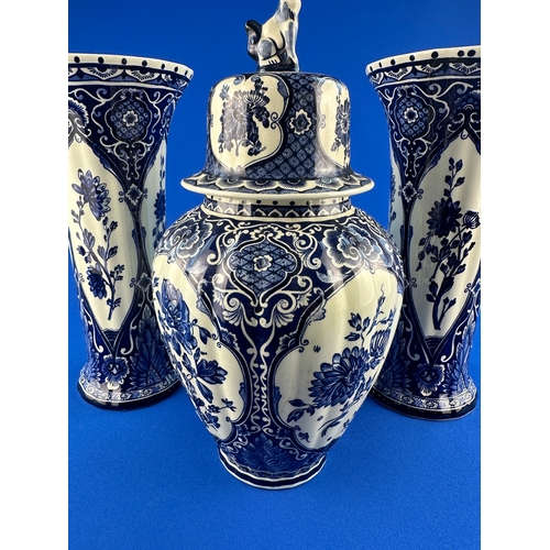 560 - Trio of Villeroy & Boch Delft Items