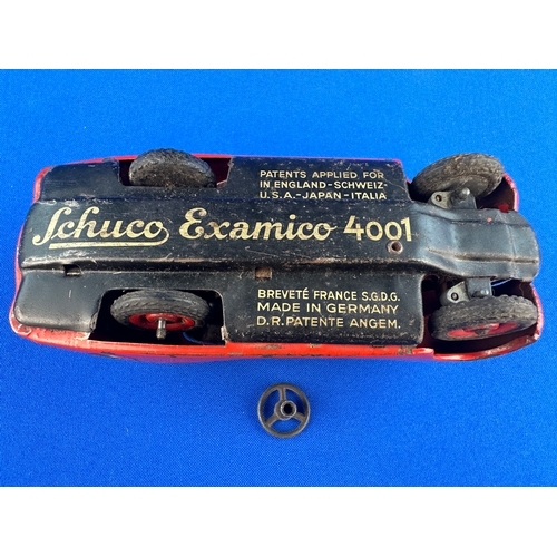 301 - Schuco Examico 4001 - Tinplate Mechanical Car