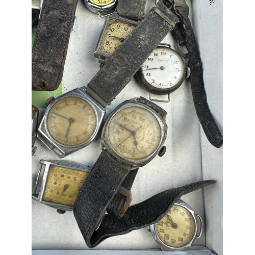 176 - Quantity of Vintage Watches for Spares or Repair