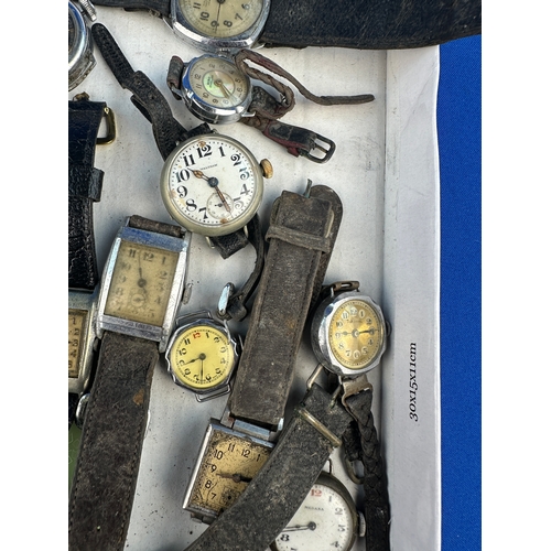 176 - Quantity of Vintage Watches for Spares or Repair