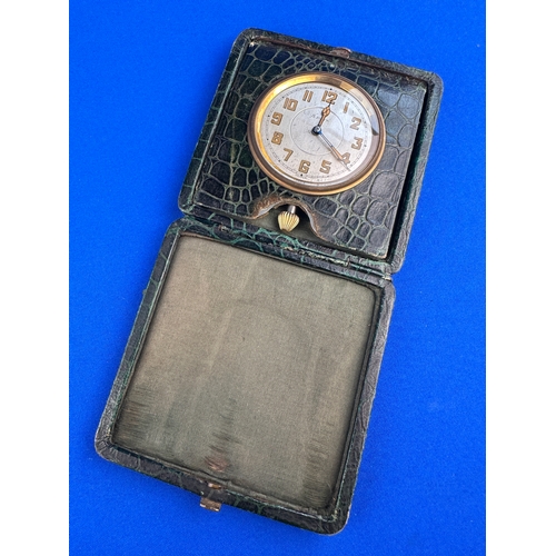 178 - Vintage Travel Clock - Working