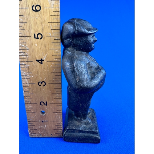 411 - Antique Cast Iron John Bull Figure