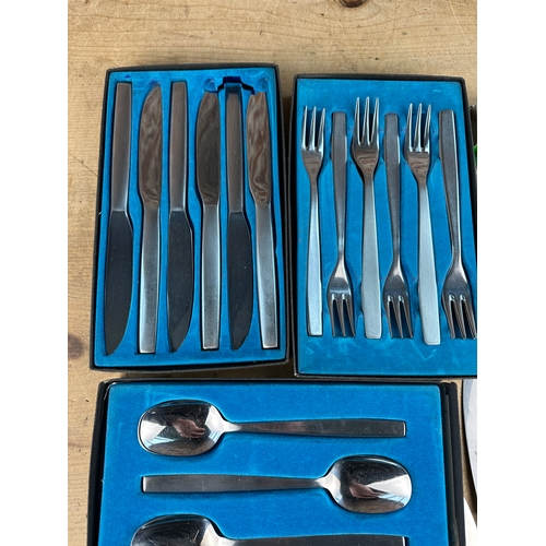 399 - Loose & Boxed Vintage Flatware including Viners