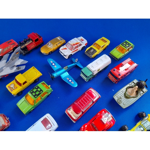 310 - Tray of Playworn Matchbox Superfast Diecast Vehicles