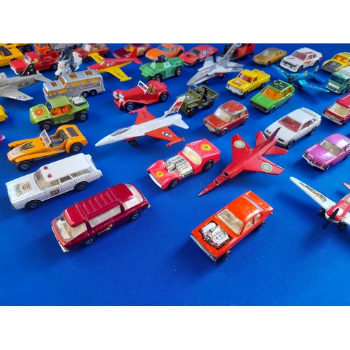 310 - Tray of Playworn Matchbox Superfast Diecast Vehicles