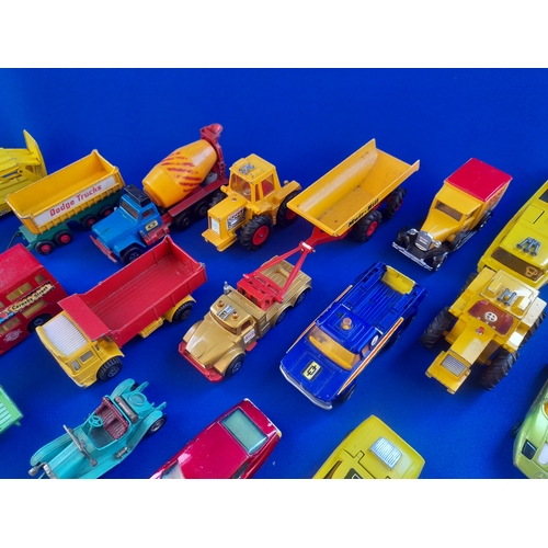 311 - Tray of Playworn Matchbox King Size Diecast Vehicles