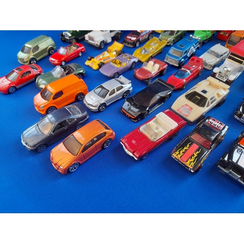 312 - 2 Trays of Small Scale Diecast including Matchbox, Corgi, Hot Wheels etc