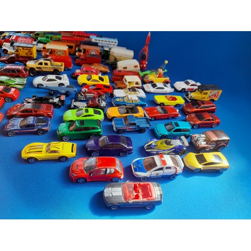 312 - 2 Trays of Small Scale Diecast including Matchbox, Corgi, Hot Wheels etc