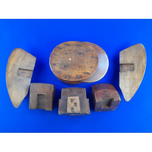 365 - Antique Hat Stretcher/Former/Mould and 3 Tools