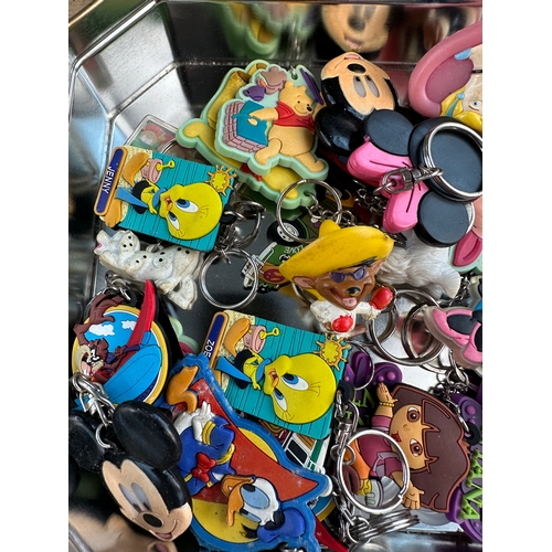 367 - Group of Cartoon & Disney Related Keyrings