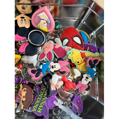 367 - Group of Cartoon & Disney Related Keyrings