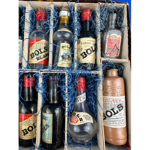 385 - Collection of Vintage Bols Miniatures (empty)