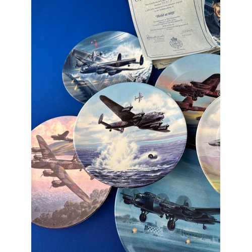 558 - Group of Picture Plates, mostly Royal Worcester Dambusters Edition