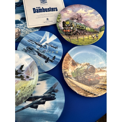 558 - Group of Picture Plates, mostly Royal Worcester Dambusters Edition