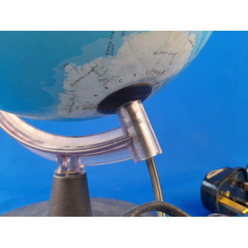 359 - Illuminated Tecnodidattica Table/Desktop Globe - 36cm tall