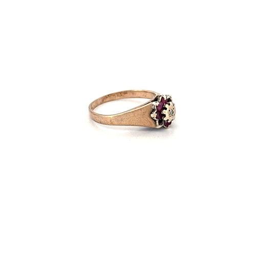 46 - 9ct Gold Ring a/f size K 2.58g