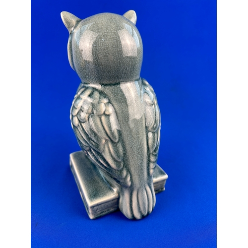 552 - Mid Century Ceramic Owl Figure