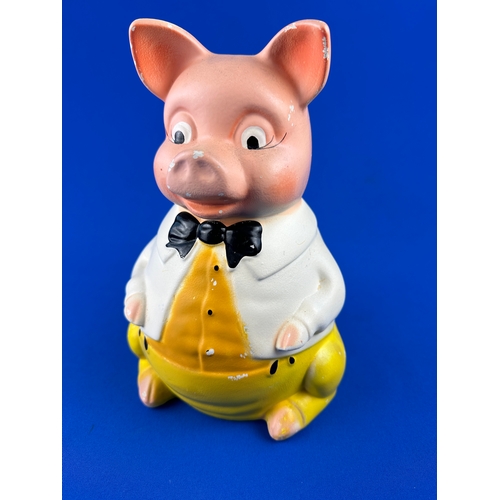 553 - Ellgreave Large Mr Pig Money Box