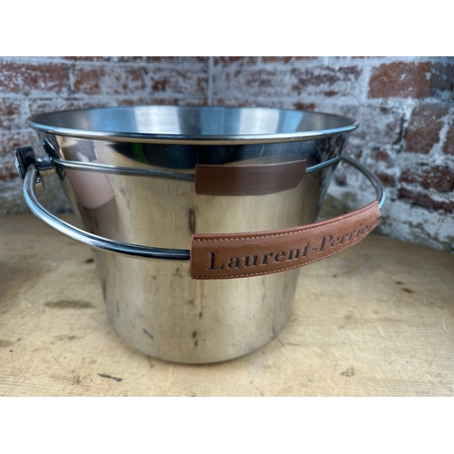 335 - Large Laurent Perrier Champagne Bucket - Multiple Bottle Size