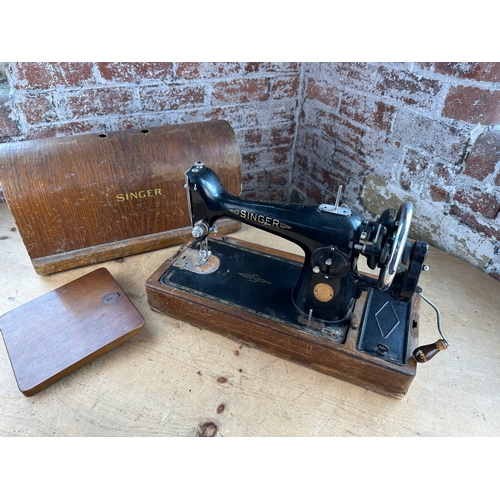 330 - Vintage Singer Sewing Machine a/f