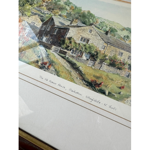 654 - Limited Edition Signed Print 'The Old Manor House' by Graham Carver