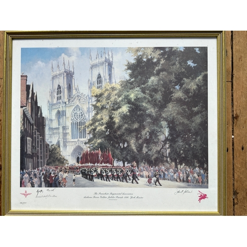 655 - The Parachute Regiment Association - Jubilee Parade 1990 Limited Edition Signed Print by John F Sell... 