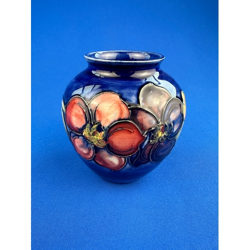 573 - Small Moorcroft Clematis Vase