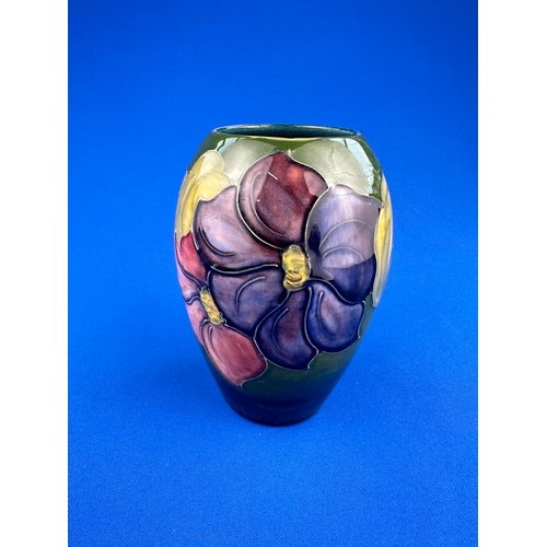 574 - Small Moorcroft Anemone Pattern Vase