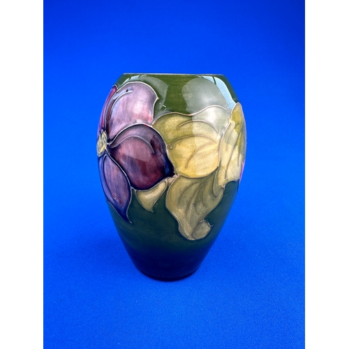 574 - Small Moorcroft Anemone Pattern Vase