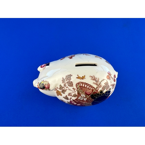 581 - Masons Fruit Pattern Piggy Bank