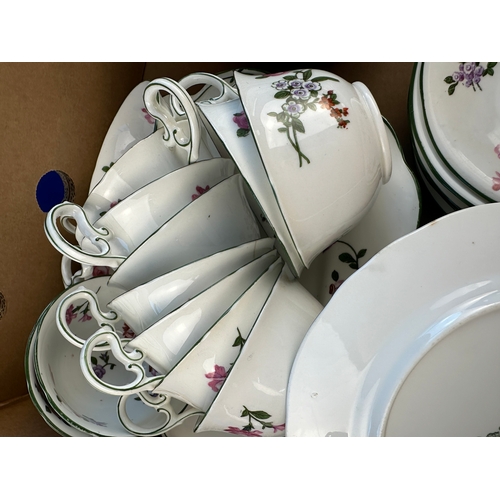 582 - Aynsley 12 Piece Tea Set