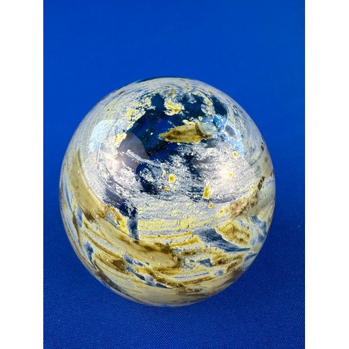 603 - Mdina Maltese Glass Paperweight