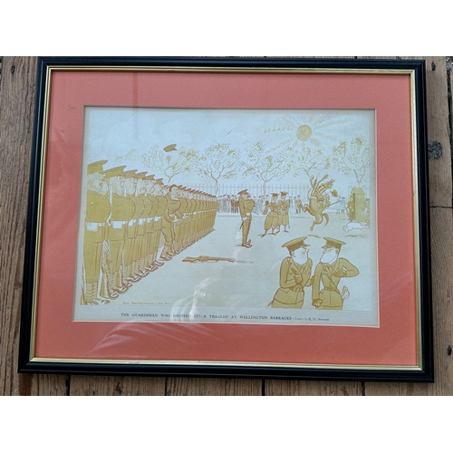 663 - Vintage H.M. Bateman Print