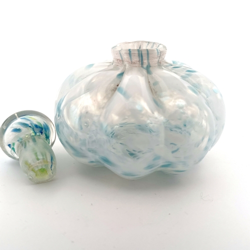 609 - Fleur Tookey Signed Art Glass Scent Bottle