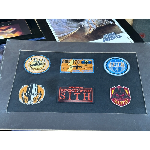 Star Wars Limited Edition Movie Poster Set & Fabric Patch Set by Cards