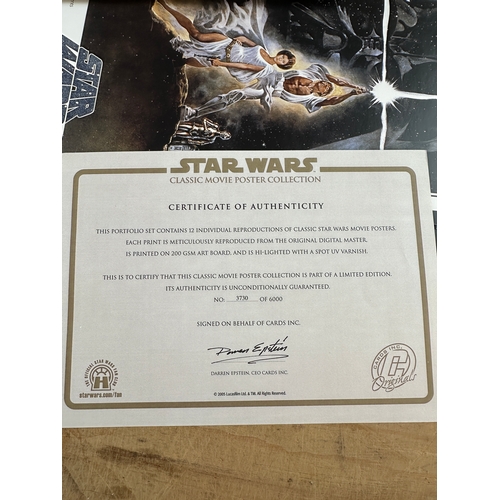 Star Wars Limited Edition Movie Poster Set & Fabric Patch Set by Cards