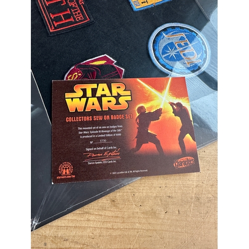 Star Wars Limited Edition Movie Poster Set & Fabric Patch Set by Cards